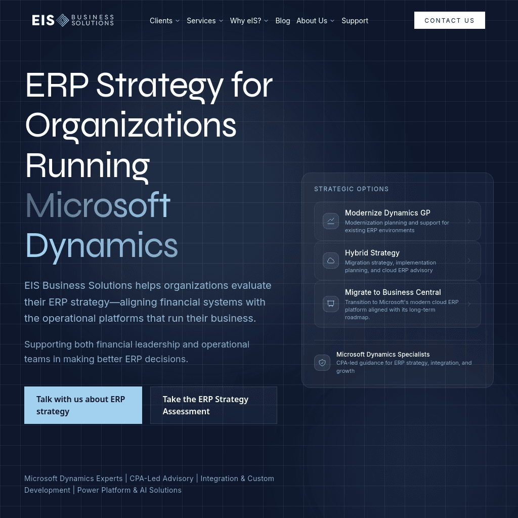 eIS Business Solutions screenshot 1